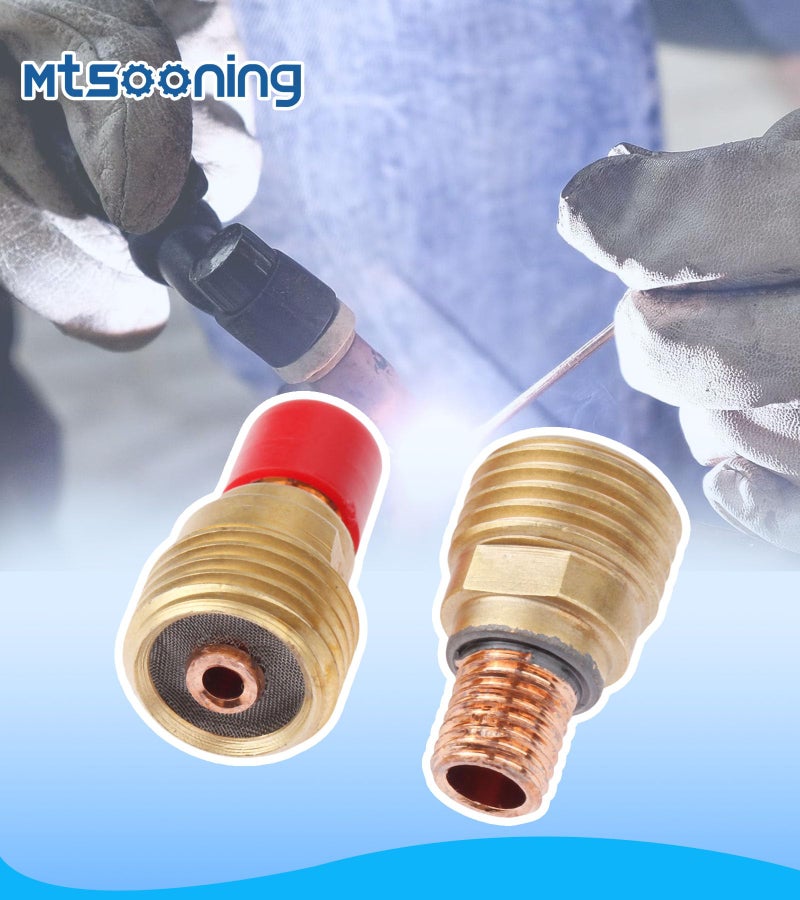 Mtsooning 5PCS 45V44 2.4mm(3/32inch) Tig Welding Gas Lens Collet Body for TIG Welding Torch WP-9/20/25 - Image 3